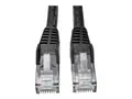 EATON TRIPPLITE Cat6 Gigabit Snagless Molded UTP Ethernet Cable RJ45 M/M Blac