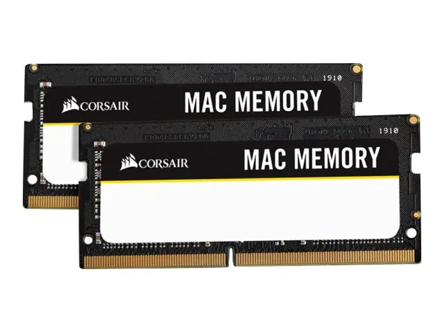 CORSAIR Mac Memory - DDR4 sett 32 GB: 2 x 16 GB SO DIMM 260-pin 26...