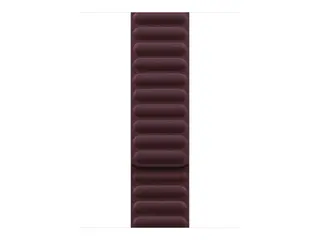 Apple - Sløyfe for smart armbåndsur - 42mm M/L-størrelse - burgunder