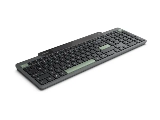 Lenovo - Tastatur - selvladende - trådløs Bluetooth 5.1 - QWERTY - Norsk - svart - brun boks 