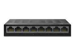 TP-Link LiteWave LS1008G - Switch ikke-styrt - 8 x 10/100/1000 - stasjonær, veggmonterbar