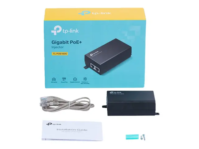 TP-Link TL-POE160S - PoE splitter - AC 100-240 V - 30 watt - utgan...
