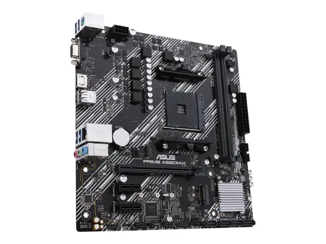 ASUS PRIME A520M-K - Hovedkort micro ATX Socket AM4 AMD A520 Chips...