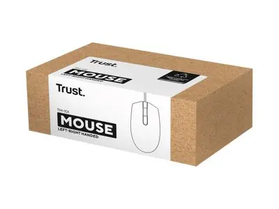 Trust TM-101 - Mus høyre- og venstrehåndet optisk 3 knapper kablet...