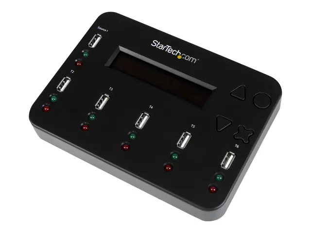 StarTech.com Standalone 1:5 USB Flash Drive Duplicator and Eraser ...