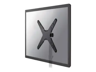 Neomounts FL40-430BL14 - Monteringssett (stangmontering) full bevegelse - for TV - svart - skjermstørrelse: 32"-55"