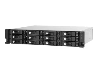 QNAP TL-R1220Sep-RP - Harddiskarray - 12 brønner (SATA-600 / SAS-3) SAS 12Gb/s (ekstern) - kan monteres i rack - 2U