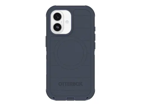 OtterBox Defender Series Pro - Baksidedeksel for mobiltelefon robust - MagSafe-samsvar - polykarbonat, termoplastisk elastomer (TPE), silikon, minneskumplast - bl&#229; f&#248;lelse - for Apple iPhone 17