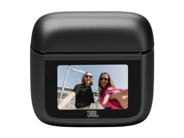 JBL Tour Pro 3 - True wireless-hodetelefoner med mikrofon i øret - Bluetooth - aktiv støydemping - svart - Zoom Certified 