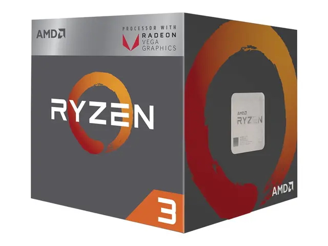 AMD Ryzen 3 3200G - 3.6 GHz 4 kjerner tråder MB cache Socket AM4 Boks