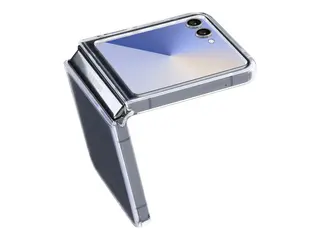Cellularline Impact Clear - Baksidedeksel for mobiltelefon gummi - gjennomsiktig - for Samsung Galaxy Z Flip7