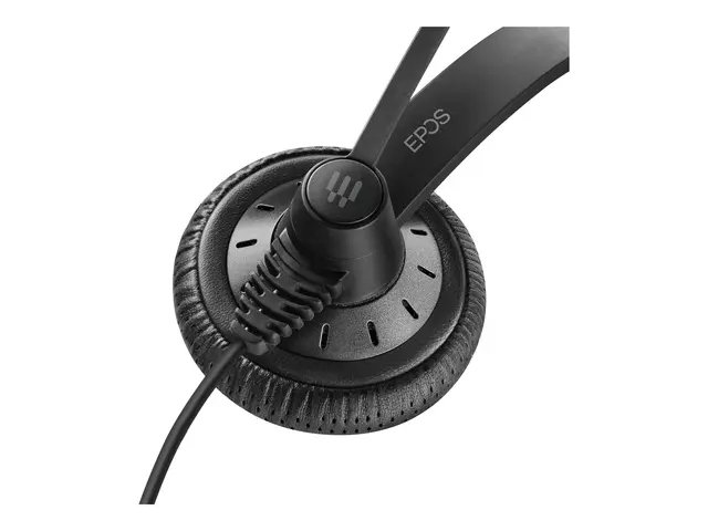 EPOS SC 75 USB MS - Hodesett on-ear kablet 3,5 mm jakk, svart
