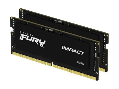 Kingston FURY Impact - DDR5 sett 16 GB: 2 x 8 GB SO DIMM 262-pin 4...