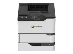 Lexmark MS822de - Skriver - S/H - Dupleks laser - A4/Legal - 1200 x 1200 dpi - opp til 52 spm - kapasitet: 650 ark - USB 2.0, Gigabit LAN, USB 2.0 vert