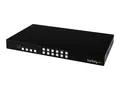 Startech 4x4 HDMI Matrix Switch with Picture-and-Picture Multiviewer or Video Wall 4x4 Matrix Switch with Video Combining (VS424HDPIP) - Video/audio switch - stasjonær - for P/N: SVA12M5NA