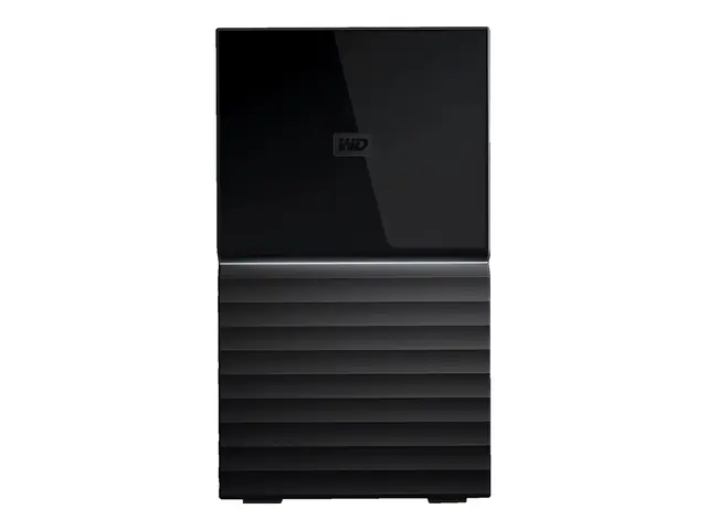 WD My Book Duo WDBFBE0160JBK - Harddiskarray - 16 TB - 2 brønner -...