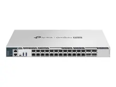 TP-Link Omada Pro S7500-24Y4C V1 - Switch L3 - Styrt - 24 x 1/10/25 Gigabit SFP28 + 4 x 100 Gigabit QSFP28 - front til bakside-luftflyt - rackmonterbar