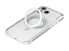 Cellularline Spin Mag - Baksidedeksel for mobiltelefon MagSafe-samsvar - gjennomsiktig - for Apple iPhone 17 Pro