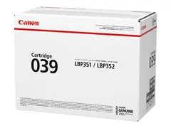 Canon 039 - Svart - original - tonerpatron for imageCLASS LBP351dn, LBP351x, LBP352dn, LBP352x; i-SENSYS LBP351x, LBP352x; Satera LBP351i