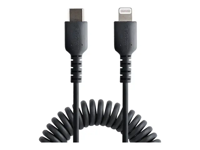 StarTech.com 50cm/20in USB C to Lightning Cable, MFi Certified, Co...