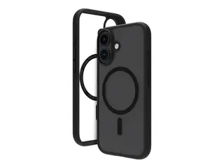 dbramante1928 Grenen - Baksidedeksel for mobiltelefon MagSafe-samsvar - plastikk - svart - for Apple iPhone 16 Plus