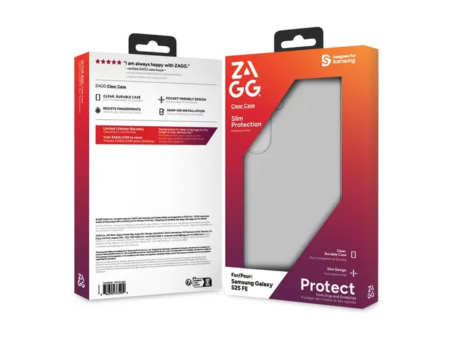 Zagg Clear Protect - Baksidedeksel for mobiltelefon blank Samsung ...