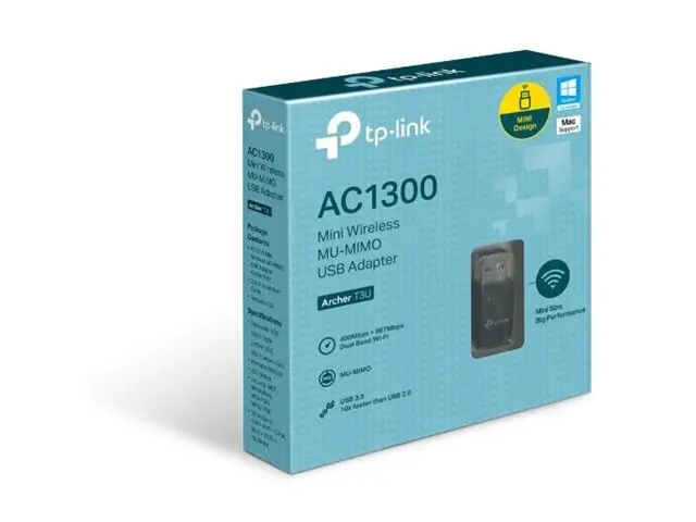 TP-Link Archer T3U - Nettverksadapter USB 3.0 Wi-Fi 5