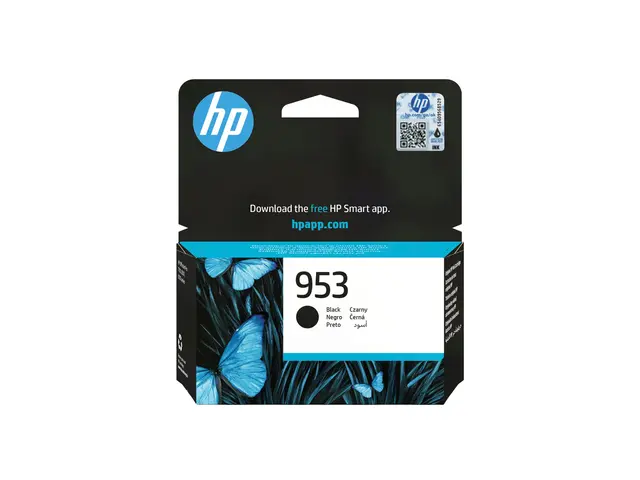 HP 953 - 20 ml - svart - original - blister - blekkpatron - for Of...