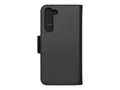 KEY Nordfjord - Lommebok for mobiltelefon polyuretanl&#230;r - svart - for Samsung Galaxy A35