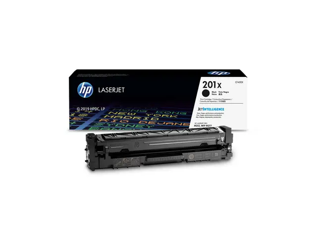 HP 201X - Høy ytelse svart original LaserJet tonerpatron (CF400X) ...