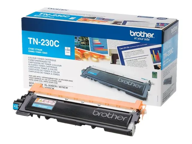 Brother TN230C - Cyan - original - tonerpatron - for Brother DCP-9...