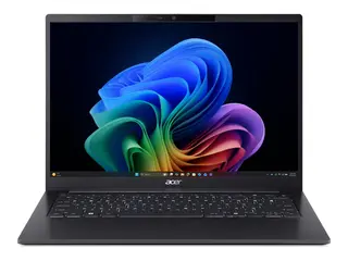 Acer TravelMate P6 14 AI TMP614-74T-TCO - 14" Intel Core Ultra X7 - 358H - Evo - 32 GB RAM - 1.024 TB SSD - Nordisk - Windows 11 Pro