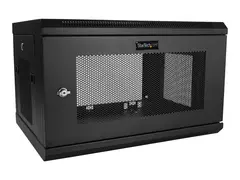 STARTECH 6U WALL MOUNT RACK - WALL MOUNT SERVER AND NETWORK CABINET - 6U