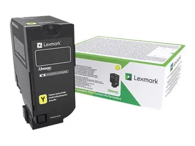 Lexmark - Gul - original - tonerpatron LCCP, Lexmark Corporate - f...