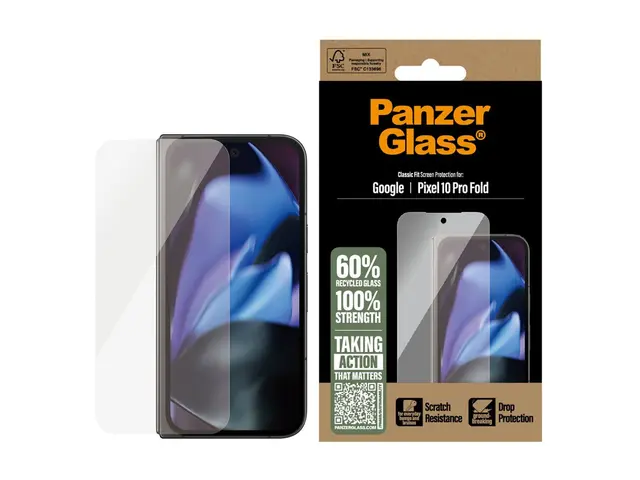 PanzerGlass - Skjermbeskyttelse for mobiltelefon klassisk passform...