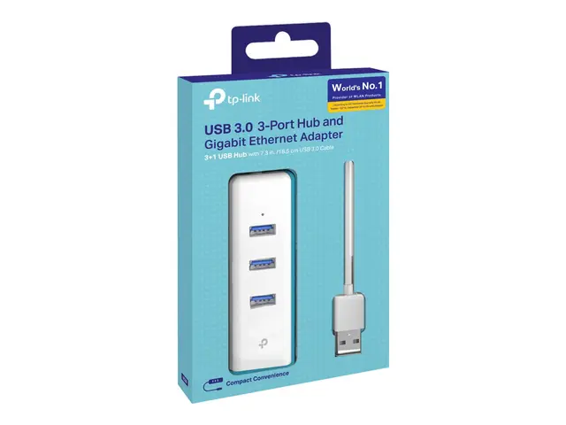 TP-Link UE330 - Nettverksadapter - USB 3.0 - Gigabit Ethernet