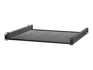 APC - Rack-hylle - svart - 1U - for P/N: NBPD0160A, NBWL0355A, NBWL0356A, SMX3000HV-BR, SMX3KR2UNCX145, SRT1000RMXLI