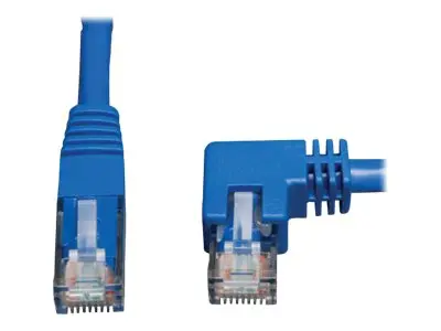 Eaton Tripp Lite Series Right-Angle Cat6 Gigabit Molded UTP Ethern...