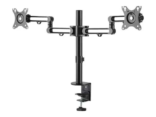 StarTech.com Desk Mount Dual Monitor Arm, Clamp VESA Compatible fo...