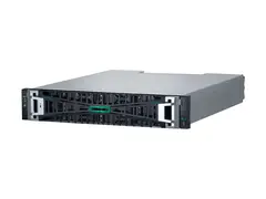 HPE Modular Smart Array 2070 12Gb SAS LFF Storage 7th Generation - harddiskarray - 0 TB - 12 brønner (SAS-3) - SAS 12Gb/s (ekstern) - kan monteres i rack - 2U