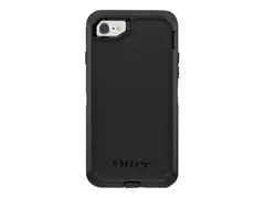 OtterBox Defender Series Apple iPhone 8 &amp; iPhone 7 Baksidedeksel for mobiltelefon - robust - polykarbonat, syntetisk gummi - svart - for Apple iPhone 7, 8, SE (2nd generation), SE (3rd generation)