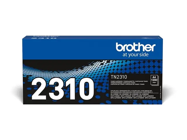 Brother TN2310 - Svart - original - tonerpatron - for Brother DCP-...