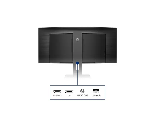 Philips 345B1C - LED-skjerm kurvet 34" 3440 x 1440 WQHD @ 100 Hz V...