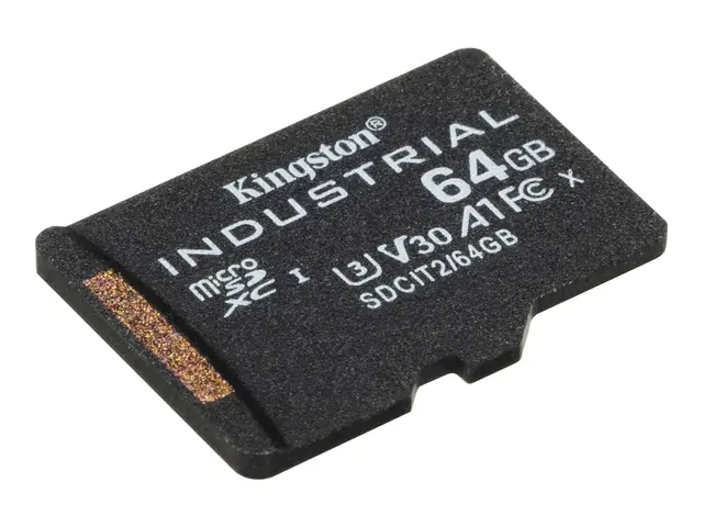 Kingston Industrial - Flashminnekort - 64 GB - A1 / Video Class V3...