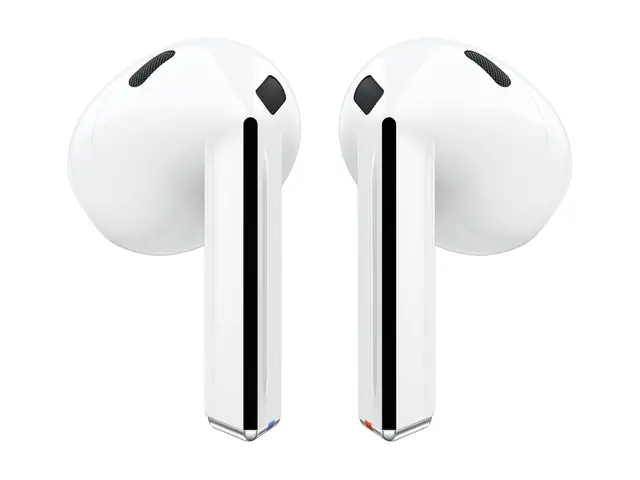 Samsung Galaxy Buds3 - True wireless-hodetelefoner med mikrofon i øret - Bluetooth - aktiv støydemping - hvit 