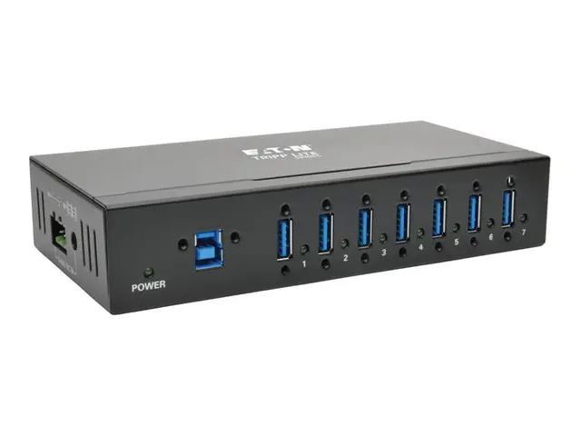 Eaton Tripp Lite series 7-Port USB 3.0 Hub SuperSpeed with Dedicat...