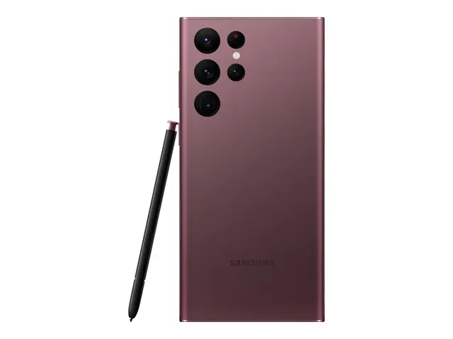 2nd-A Galaxy S22 Ultra 5G 128GB Burgundy A-grade | Brukt 2 års gar...