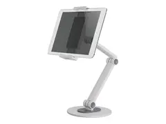 Neomounts DS15-550WH1 - Stativ - for nettbrett hvit - skjermstørrelse: 4.7"-12.9" - skrivebord