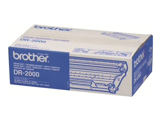 Brother DR2000 - Original - trommelsett - for Brother DCP-7010, 70...