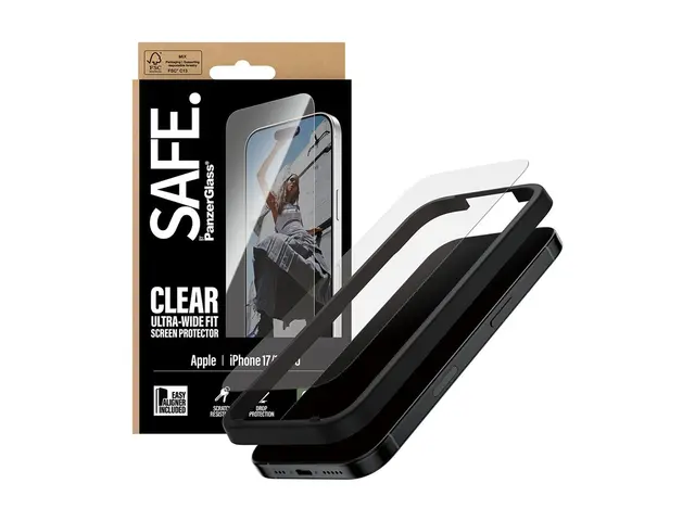 SAFE. by PanzerGlass® Screen Protector iPhone 17 | 16 Pro Ultra-Wi...